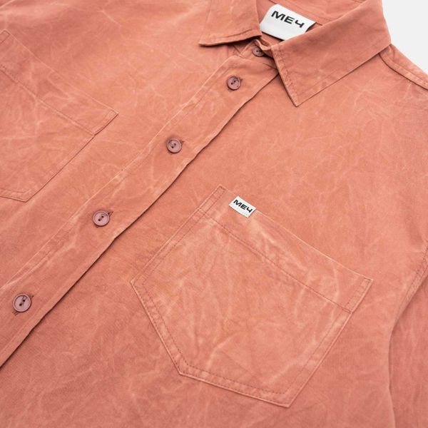 Рубашка SS24 Lightweight Washed Imperial Red красная - фото 2