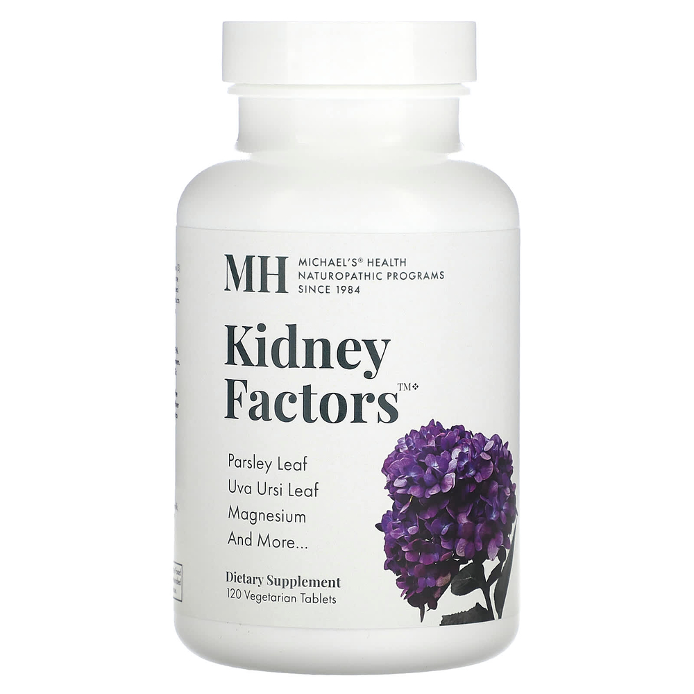 Michael's Health, Kidney Factors, 120 вегетарианских таблеток