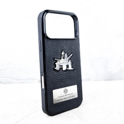 Оригинальный чехол iphone нефть нефтедобыча - Euphoria HM Premium - натуральная кожа, ювелирный сплав