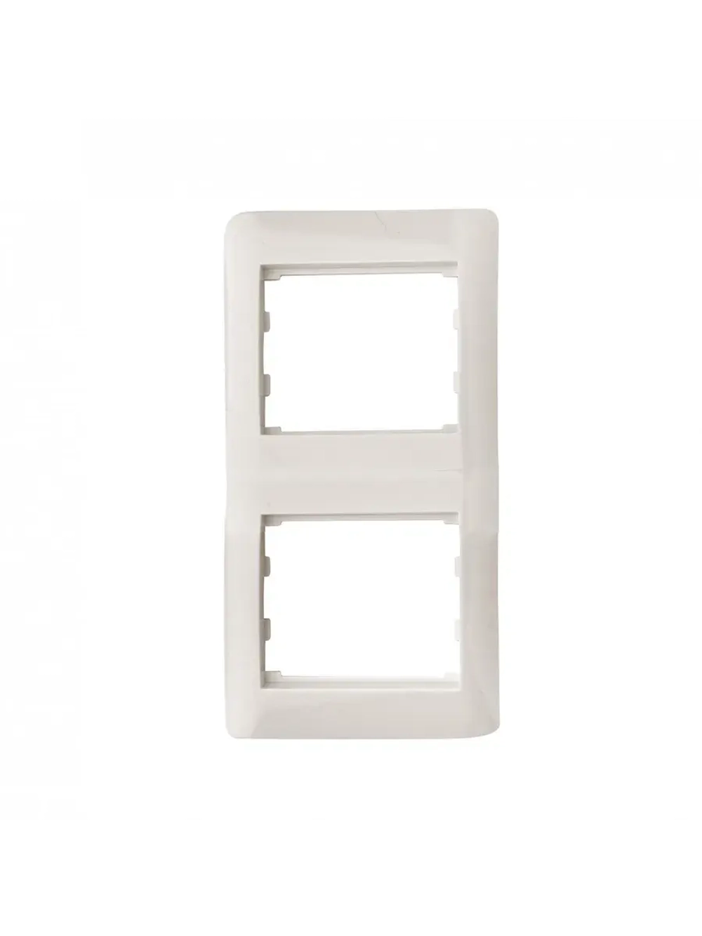 Рамка 2-я ProfiTec Corsa GLOSS вертикальная бежевый PC-пласт