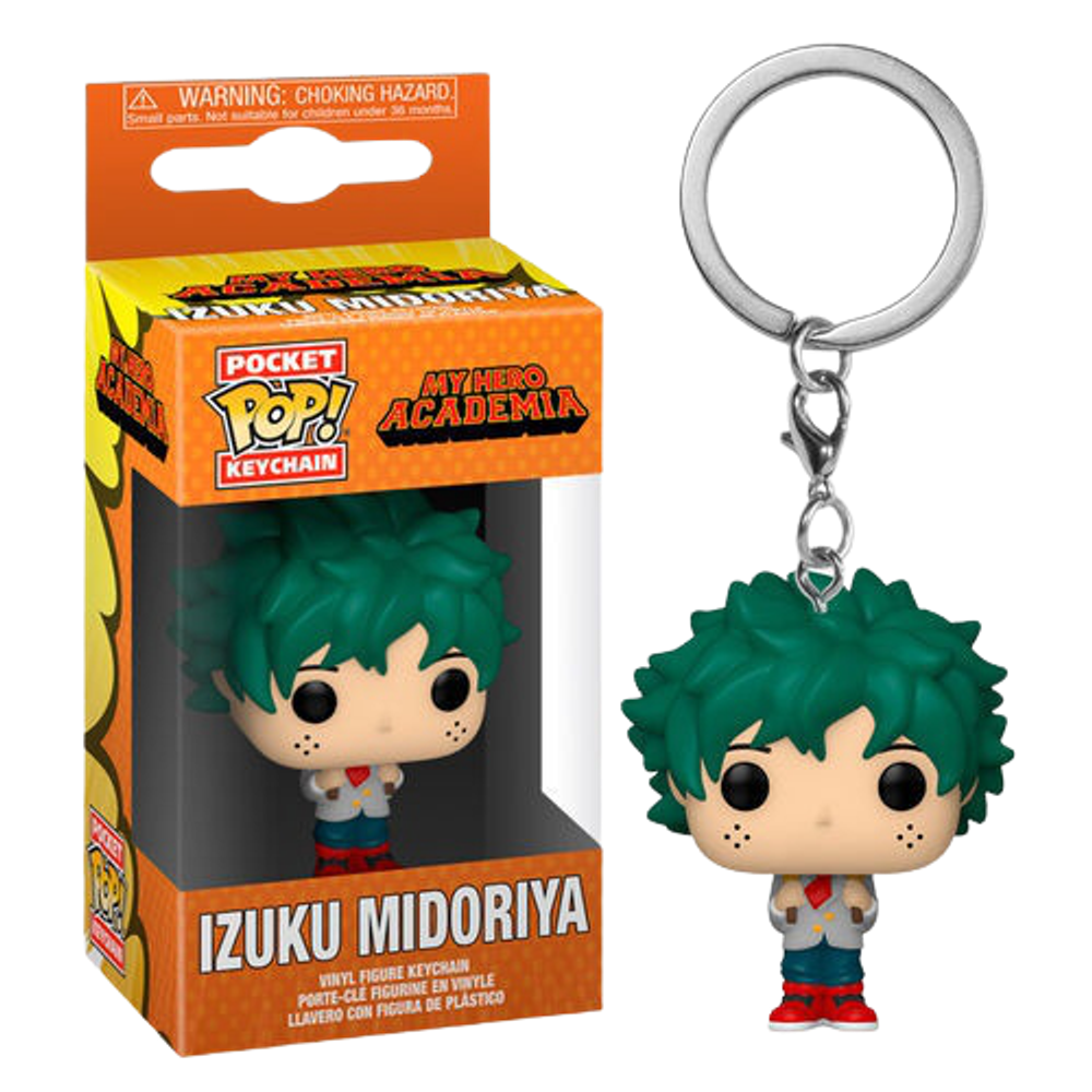 deku pop keychain