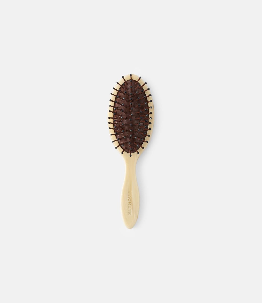 Machete Petite Travel Detangling in Alabaster — расчёска из ацетата