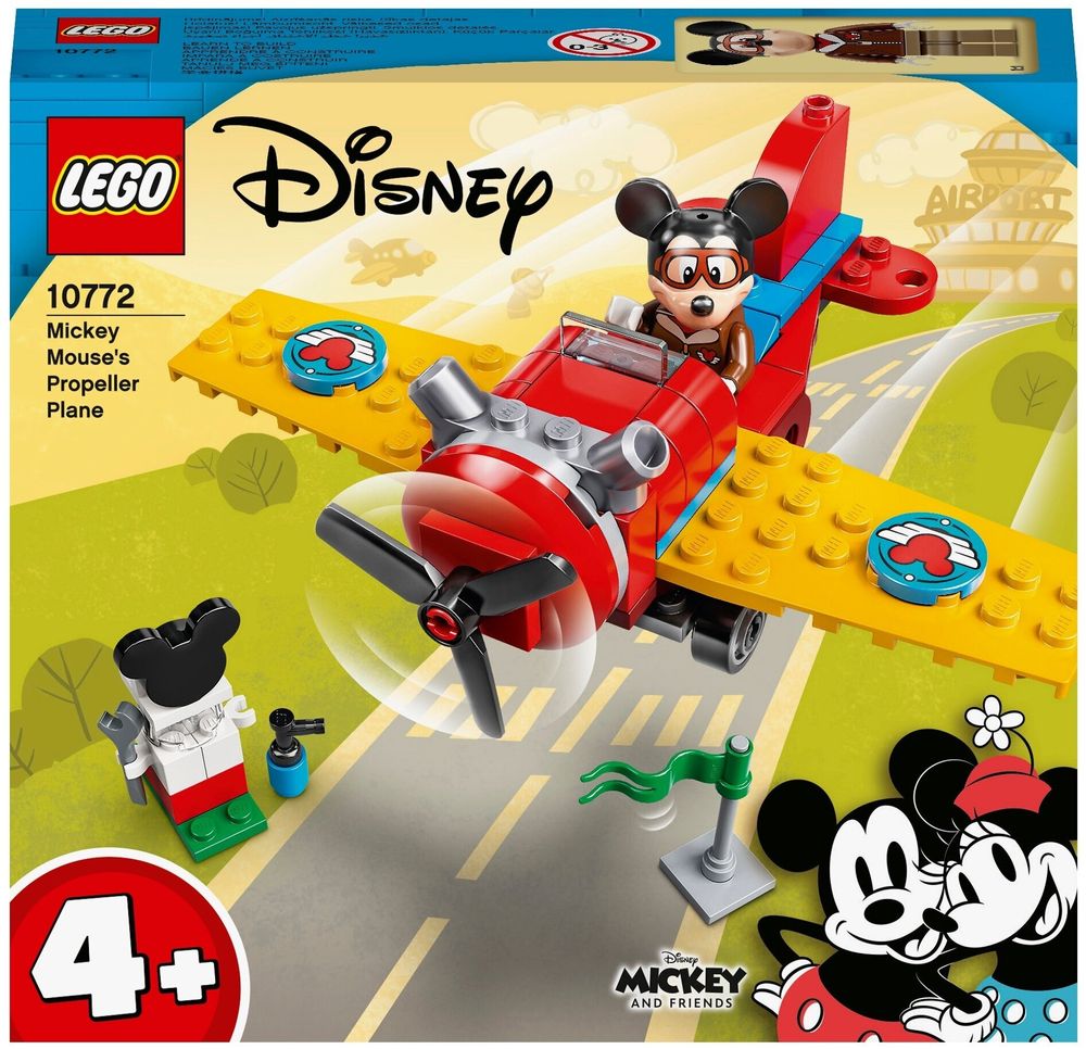 Конструктор LEGO Mickey &amp; Friends 10772 Винтовой самолёт Микки