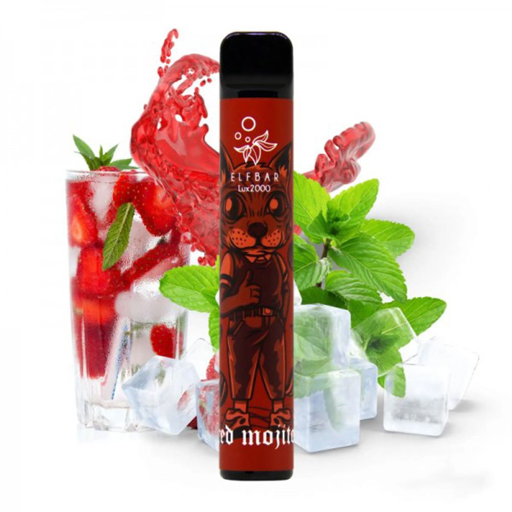 ELF BAR 2000 LUX - Red Mojito (5% nic)