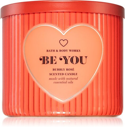 Bath & Body Works Bubbly Rose - ароматическая свеча /   411  g  / GTIN 667555965101