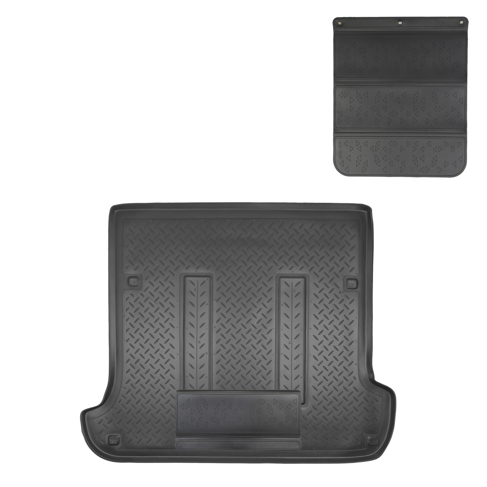 Коврик в багажник Norplast/Unidec для Lexus GX 470 в кузове J12 (2002-2009), Черный, арт.NPL-P-88-40-APP