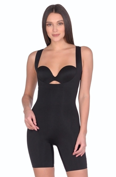 Утягивающий торсет с панталончиками (Размер: L) (Цвет: черный)