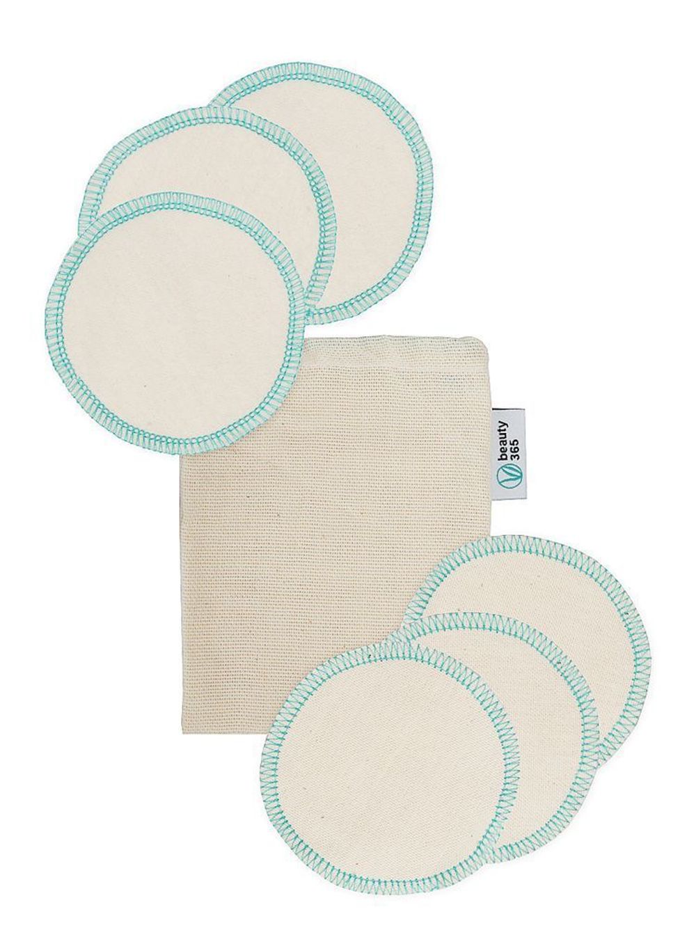Набор многоразовых дисков в мешочке 6 шт (Beauty 365)