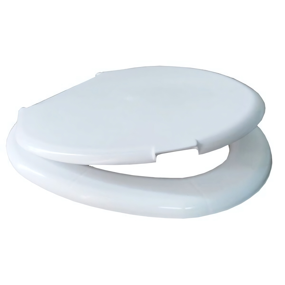 Сиденье для унитаза с крышкой цвет белый