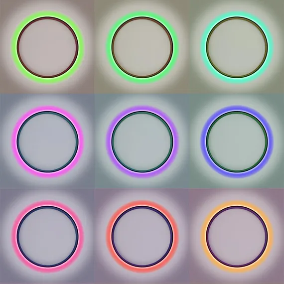 CL750321R ETALON Черный+Золото с пультом и RGB