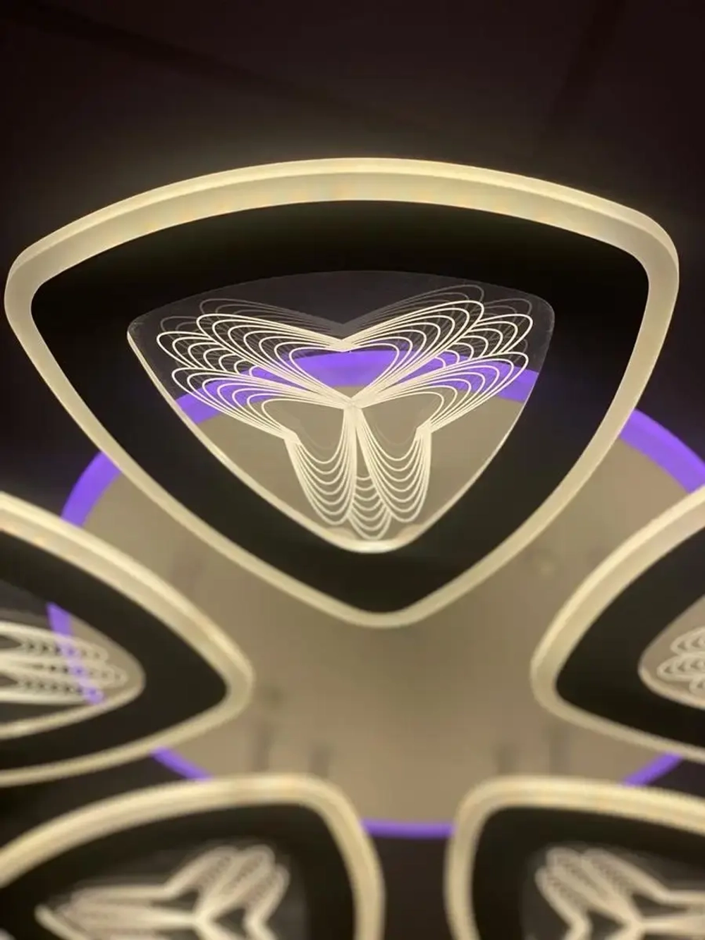 Люстра потолочная SIERRA 130W+28W 15 белый