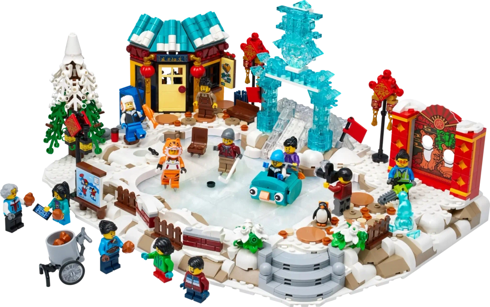 Конструктор LEGO 80109 Ледовый фестиваль в честь Лунного Нового года