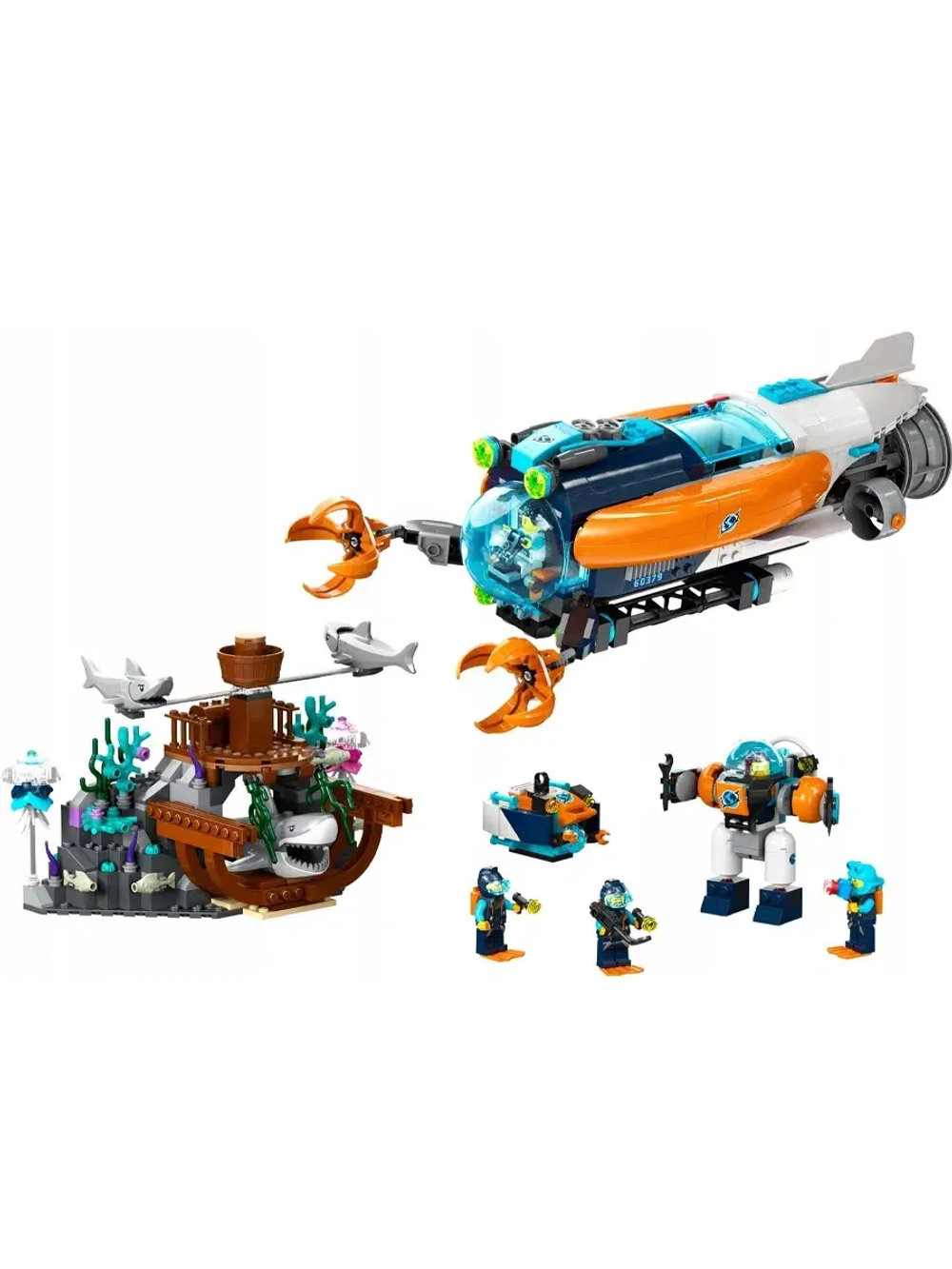Лего Сити Глубоководная подводная лодка 60379 Lego City