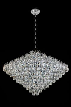 Подвесная люстра 34*Е14 LE6889/1000 CH хром Adriana Leon