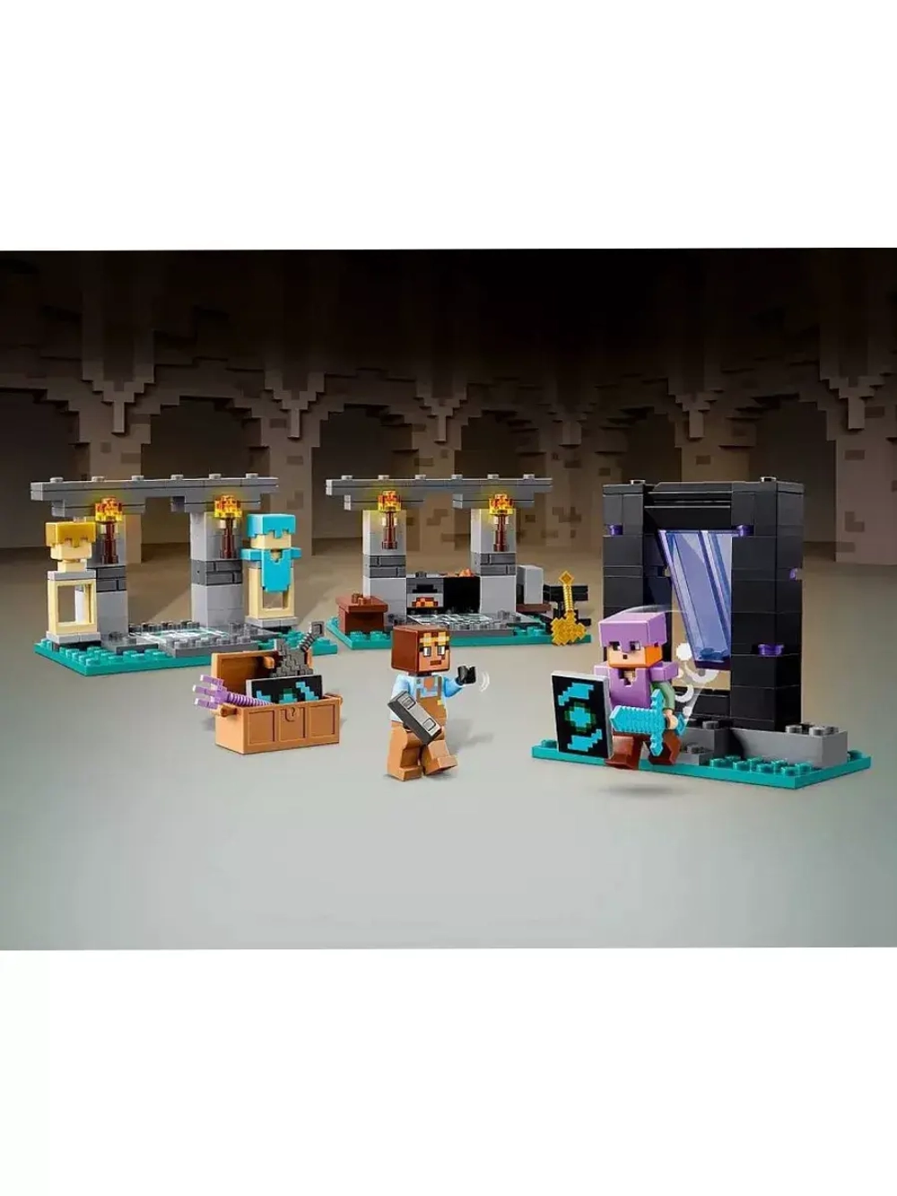 Лего 21252 Оружейная комната Lego Minecraft
