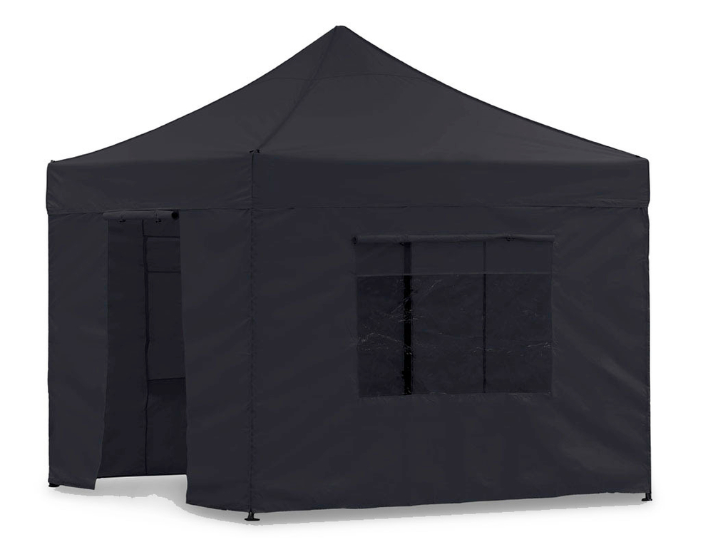 Быстросборный шатер-павильон 2х2м Серии S7 (Черный)