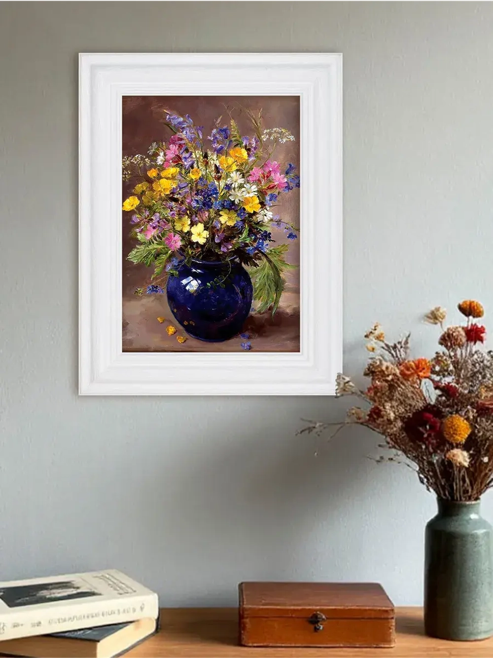 Картина настенная интерьерная на холсте 34*44 см