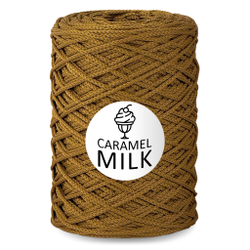 Шнур Caramel Milk, 3мм, 300м, 100% полиэфир (1 шт.)