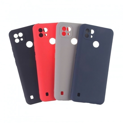 Чехол для Realme C21, ТПУ, 011010 Серый