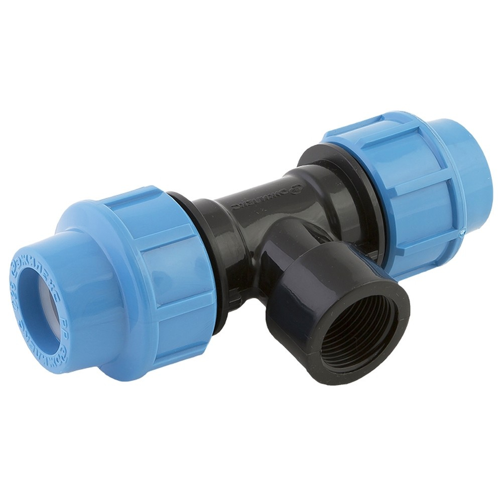 Тройник Джилекс ПНД с внутренней резьбой 25х3/4"х25 (15 шт. в уп.)