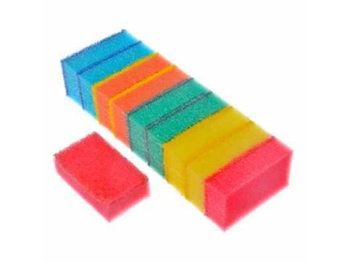 Набор губок для мытья посуды VETTA Прима 8*5*2,5см (10шт/уп)(40уп/кор)