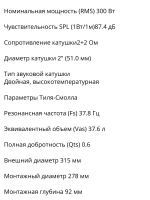 сабвуфер 12 в машину Барракуда ()