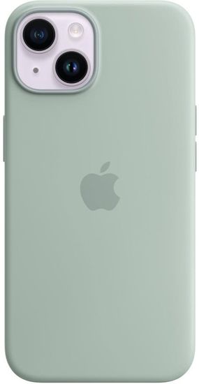 Чехол Apple MagSafe для iPhone 14 Plus, силикон, «нежный кактус»