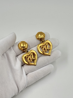 Клипсы с подвесками в виде сердец Sonia Rykiel