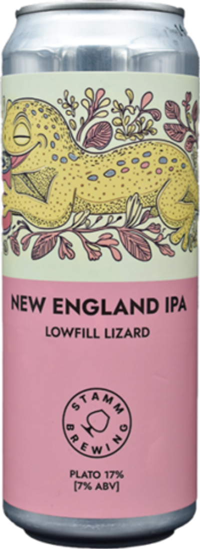 Пиво Штамм Бир Лоуфилл Лизард / Stamm Beer Lowfill Lizard 0.45 - банка