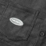 Рубашка Ymkashix Velvet Button угольная