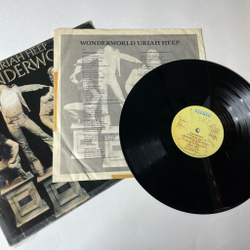 Винтажная виниловая пластинка LP Uriah Heep Wonderworld (Дания 1974)