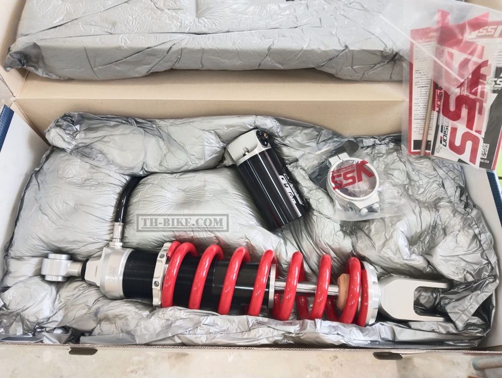 MX456-420TRCL-05-858. Rear shock absorber YSS, 420mm, For Honda CRF250-300 all L-M-Rally