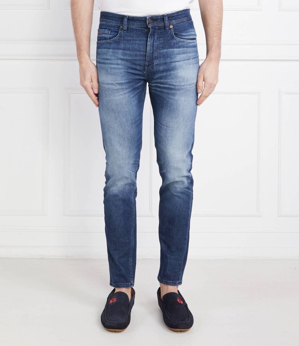 Джинсы Taber Zip BOSS ORANGE - голубой(50489989)