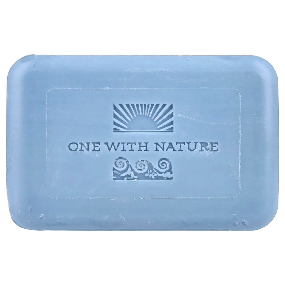 One with Nature, кусковое мыло с минералами Мертвого моря, лаванда, 198 г (7 унций)