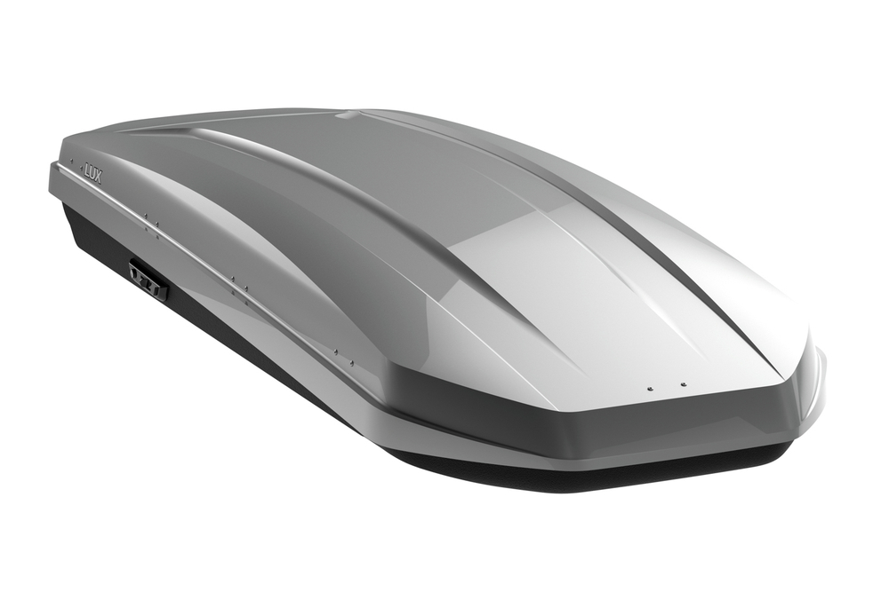 Автобокс на крышу LUX MAJOR  (460 литров) серый глянцевый