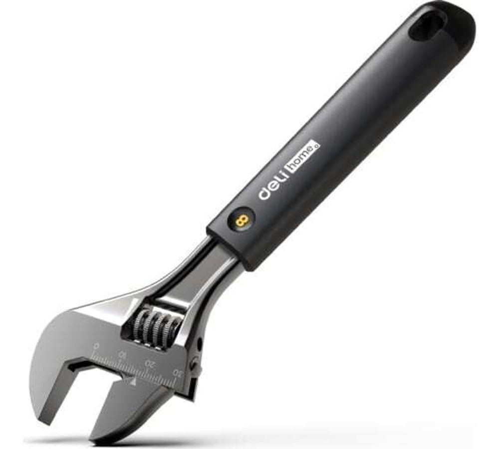 Ключ разводной 200 мм  Home Series Gray НТ1508