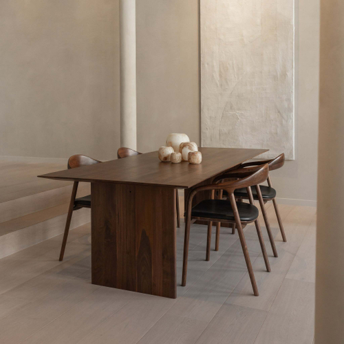 Прямоугольный кухонный стол из массива дуба - MAZU