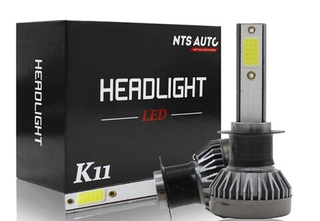 Автолампа LED  МИНИ Н 1 к-т (радиатор) NTS K11 (COB) (K11-H1-COB)
