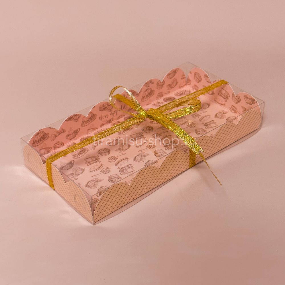 Коробка для десертов Bon appetit, 21 × 10,5 × 3 см