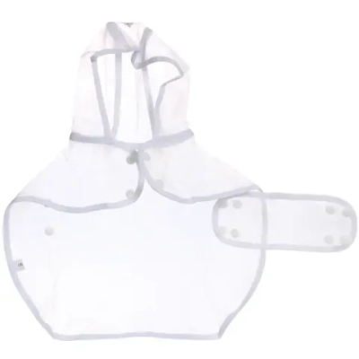 Дождевик для мелких пород собак «KOMFORT», прозрачный, р S