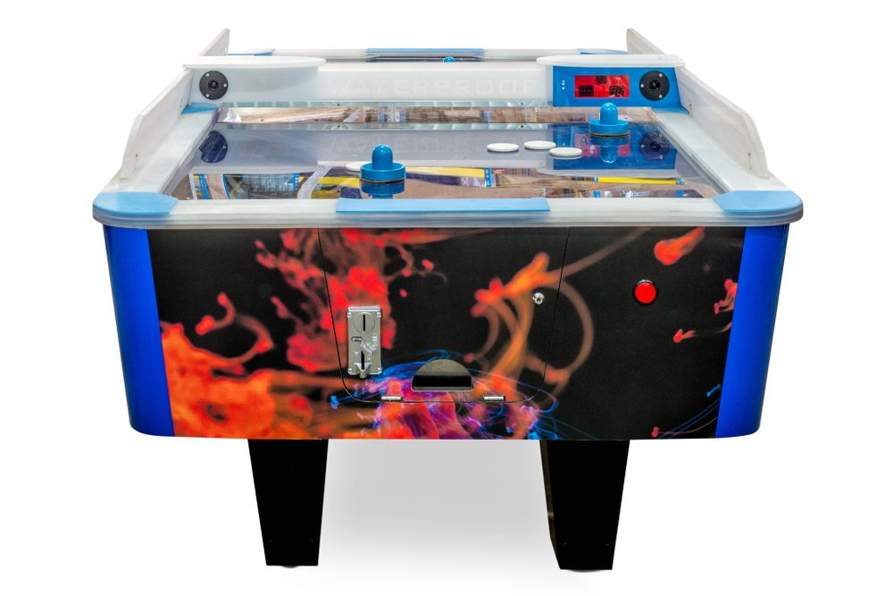 Игровой стол - аэрохоккей &quot;Standard Outdoor&quot; 8 ф (всепогодный, жетоноприемник)