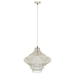 Светильник подвесной Vinger, Ø45х50 см, бежевый