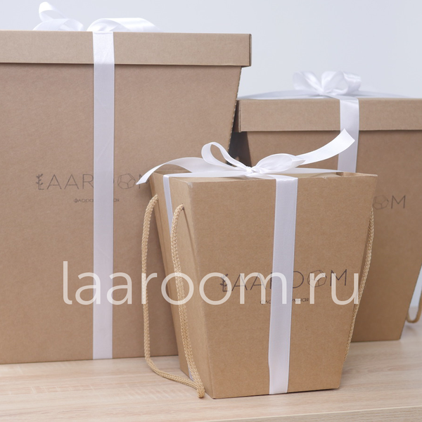 Атласная лента для банта на упаковку