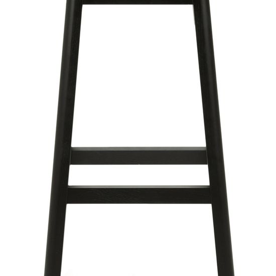 Барный стул Sedate черное дерево 