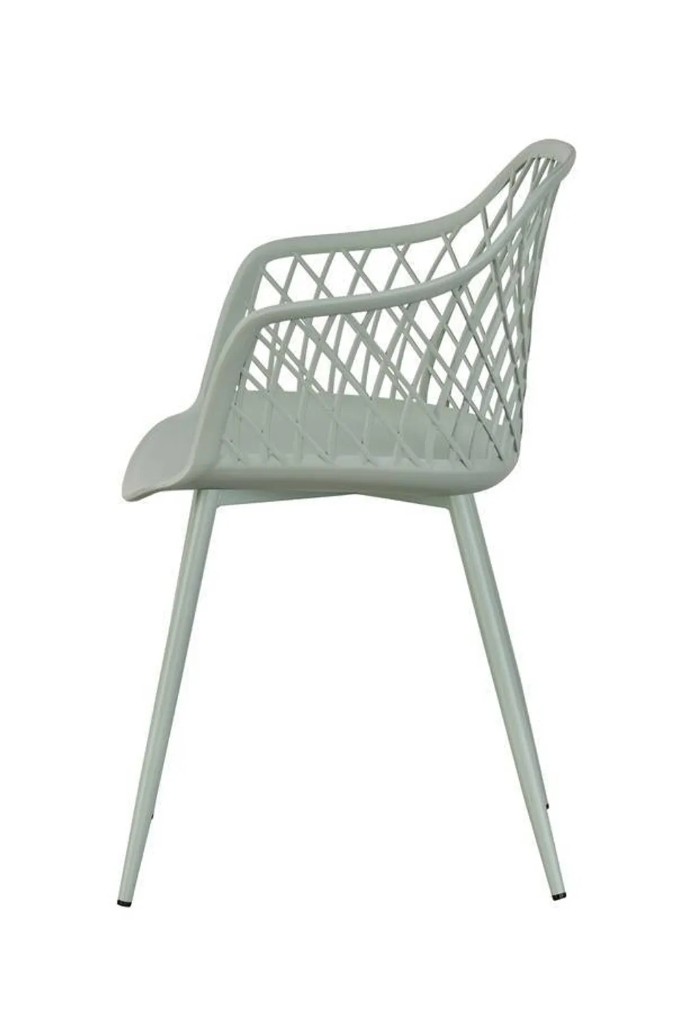 "Дайкири" стул пластиковый, цвет серо-зеленый