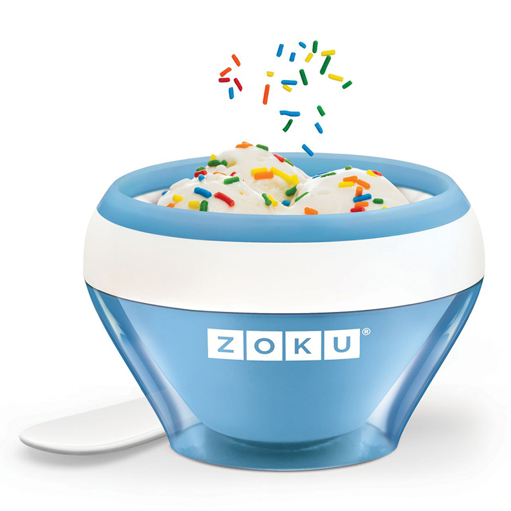 Мороженица ice cream maker синяя