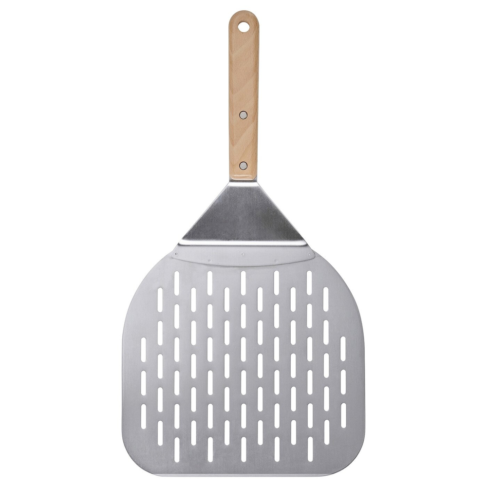 IKEA GRILLTIDER  (ИКЕА ГРИЛЛТИДЕР)  -  Разрыхлитель для пиццы, нержавеющая сталь/бук, 57 см