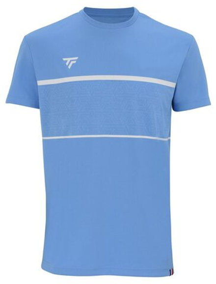 Мужская теннисная футболка Tecnifibre Team Tech Tee - azur