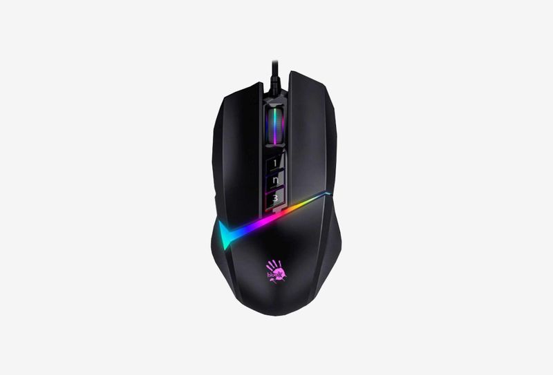 Мышь проводная A4Tech Bloody W60 Max черный