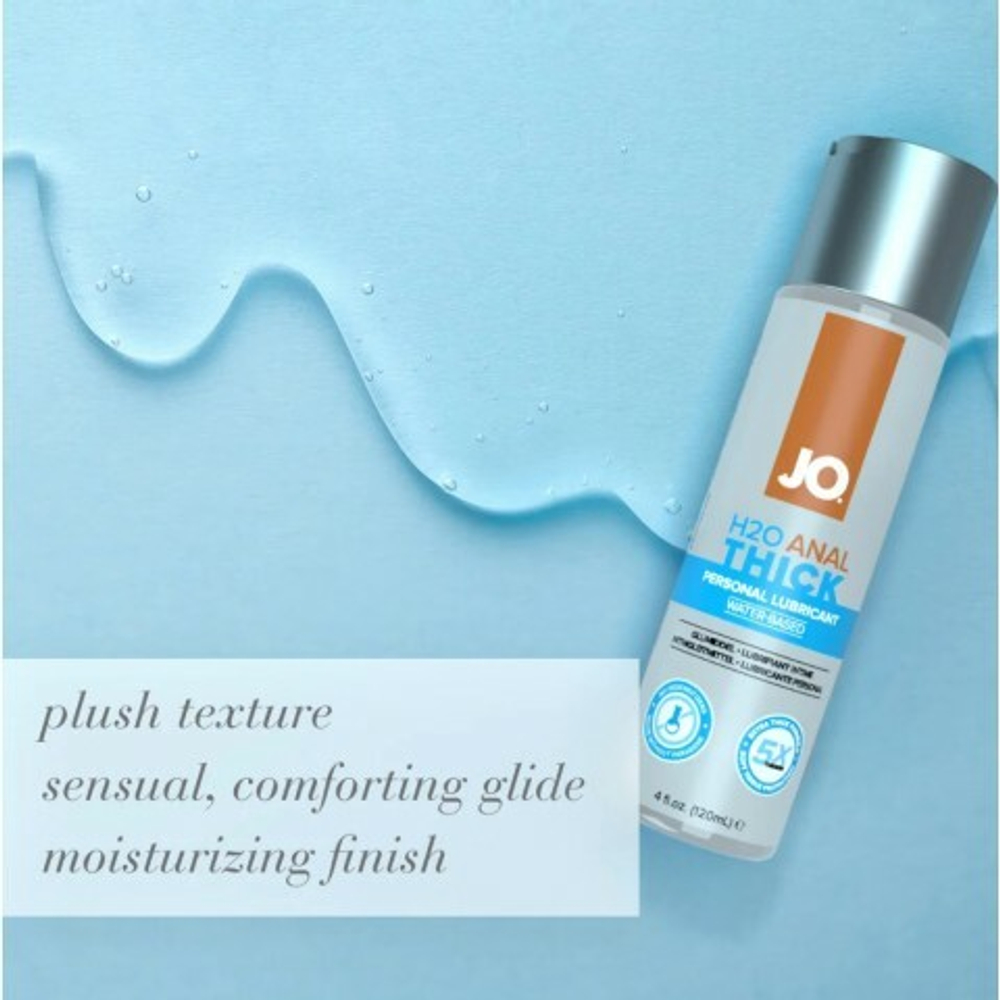 Супер густой анальный лубрикант на водной основе JO H20 Anal Thick, 60 мл